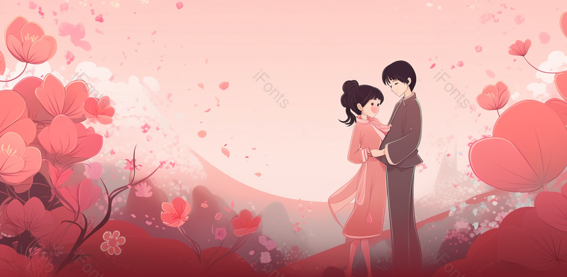 粉色玫瑰花鲜花情人节母亲节妇女节爱情浪漫花瓣背景妇女节母亲节粉色情侣爱人,插画/手绘图,插画/手绘图库,插画/手绘图下载,插画/手绘